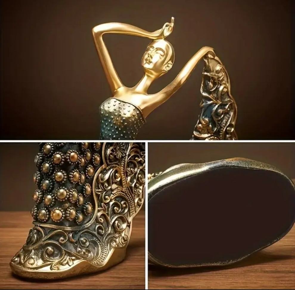 Peacock Dancer Statue