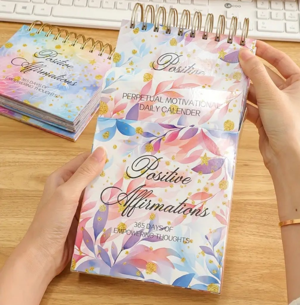 365 Days Positive Affirmations Desk Calendar