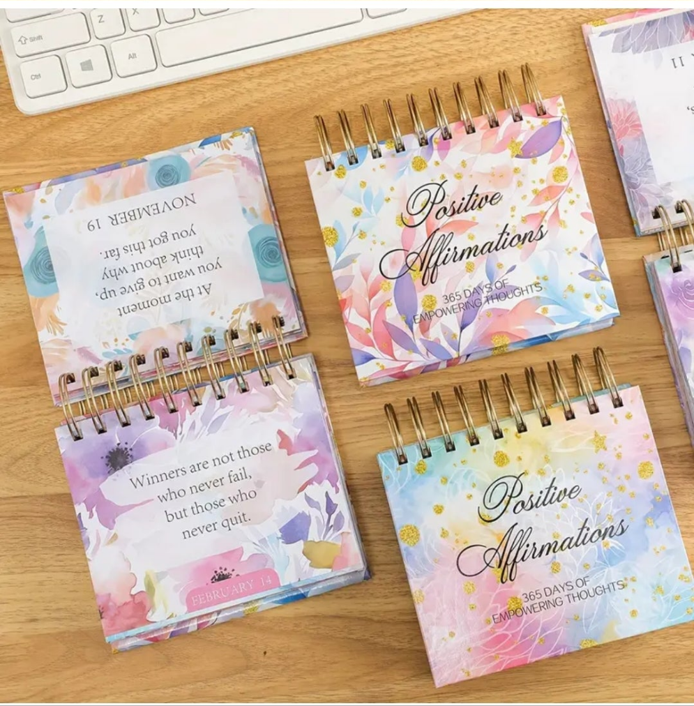 365 Days Positive Affirmations Desk Calendar