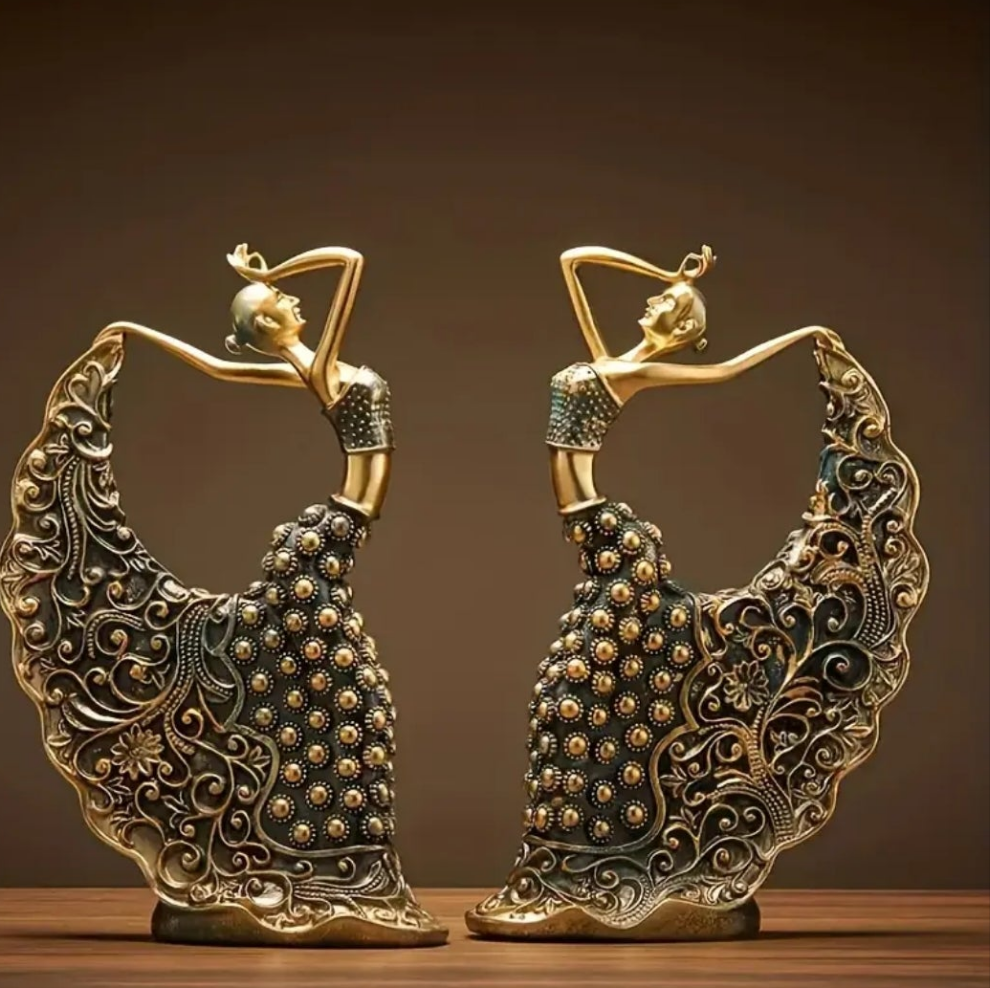Peacock Dancer Statue