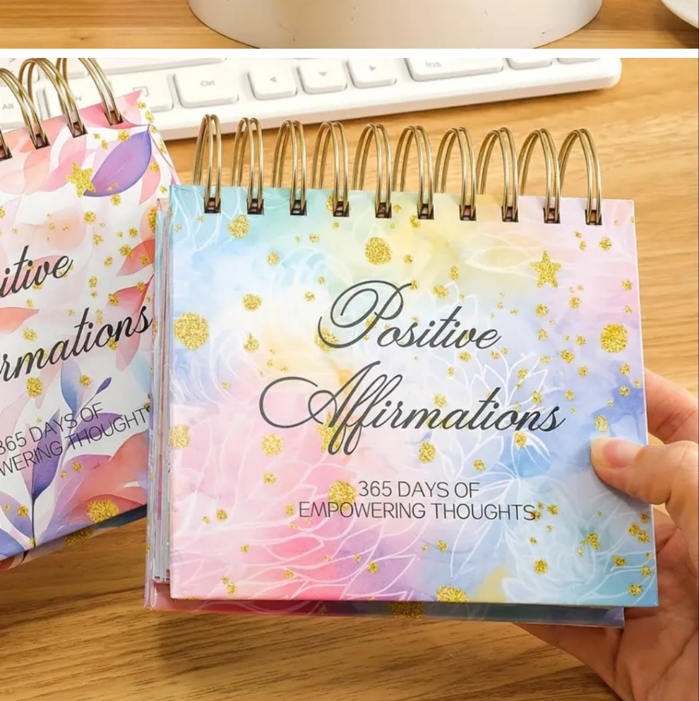 1pc Inspirational Desktop Flip Calendar