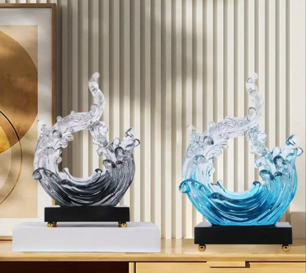 Elegant Wave Design Sculpture