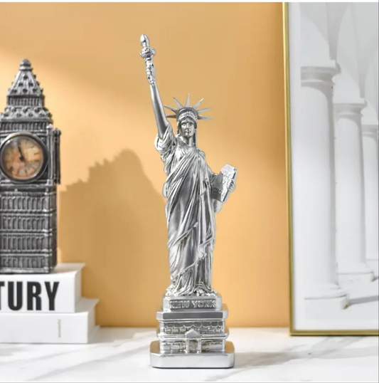 The Iconic Architectural Sculpture Model Of The Statue Of Liberty