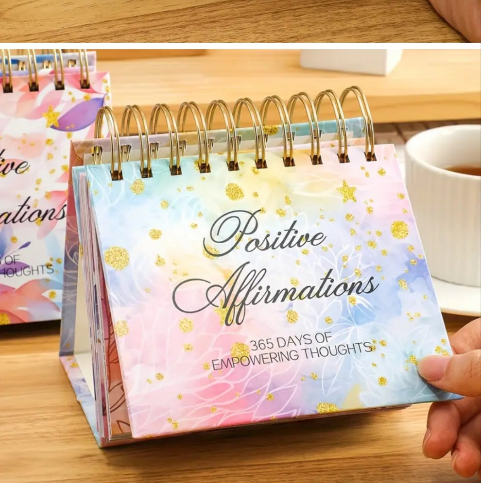 1pc Inspirational Desktop Flip Calendar