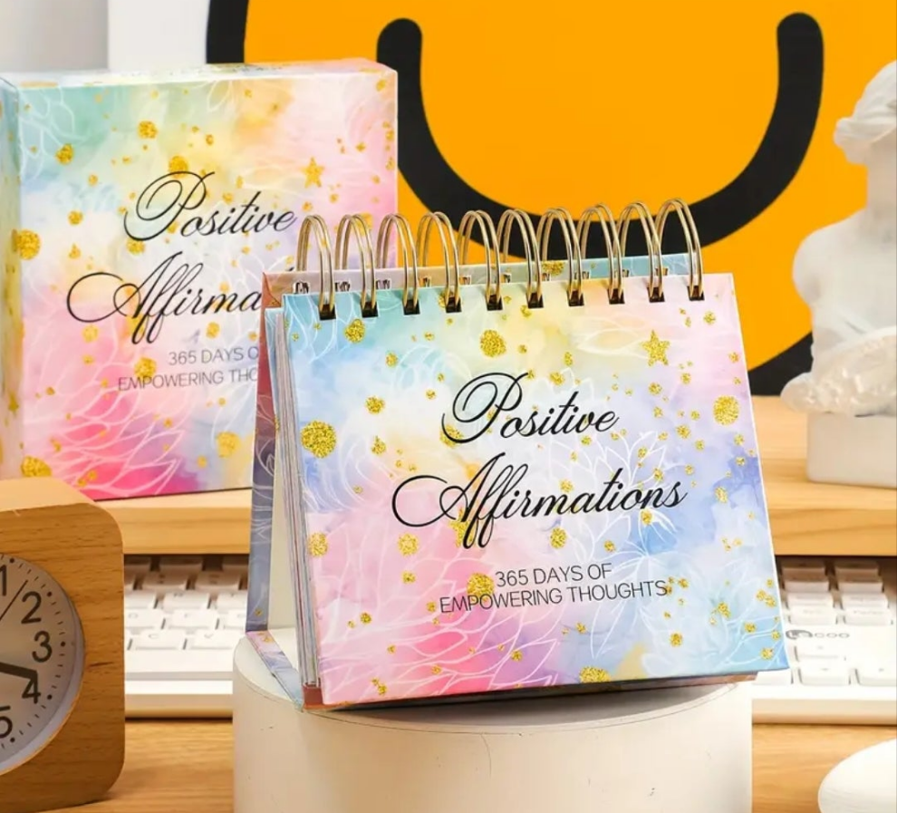 1pc Inspirational Desktop Flip Calendar