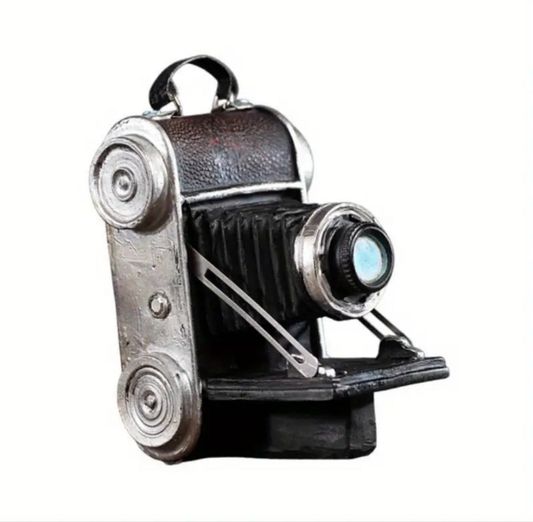 Vintage Foldable Camera Model Decorative Ornament