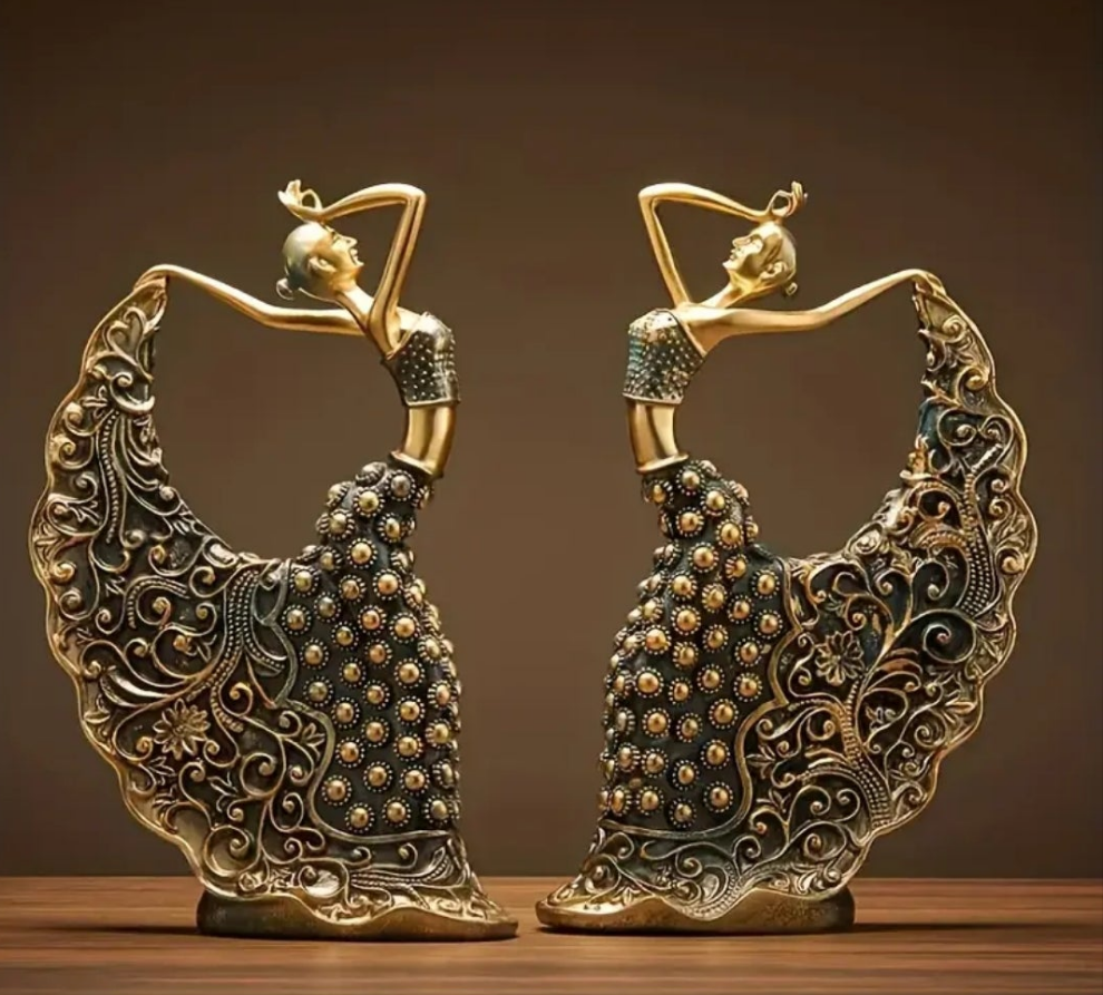 Peacock Dancer Statue