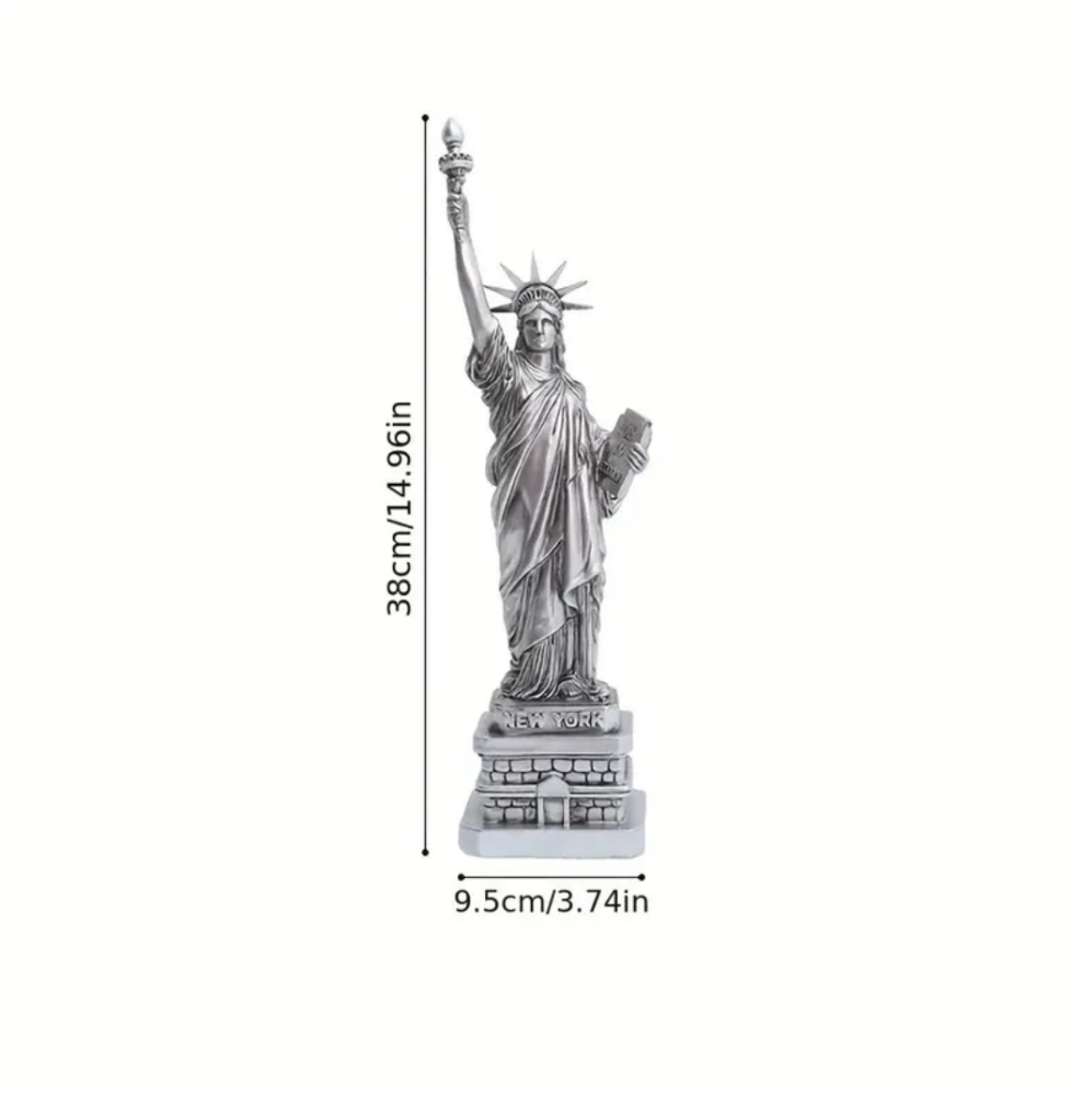 The Iconic Architectural Sculpture Model Of The Statue Of Liberty
