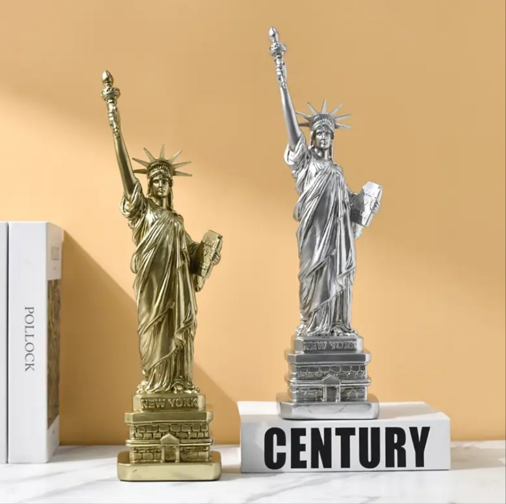 The Iconic Architectural Sculpture Model Of The Statue Of Liberty